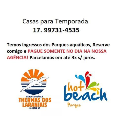 Casa Temporada Aroeira Casa de férias Olímpia